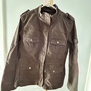 Kensie Olive Green Utility Jacket